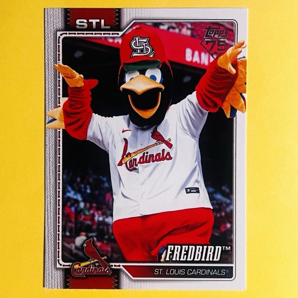 2026 Topps Series 1‎ Celebration Fredbird Mascot M-21 St. Louis Cardinals